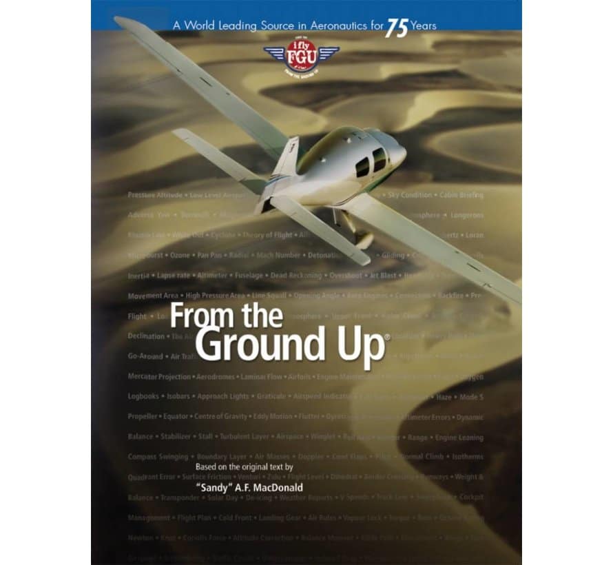 Front cover of From the Ground Up. Used in flight training and pilot training across Canada.